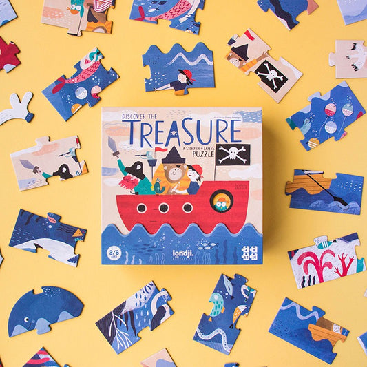 Puzzel | Discover the Treasure (4 puzzels)