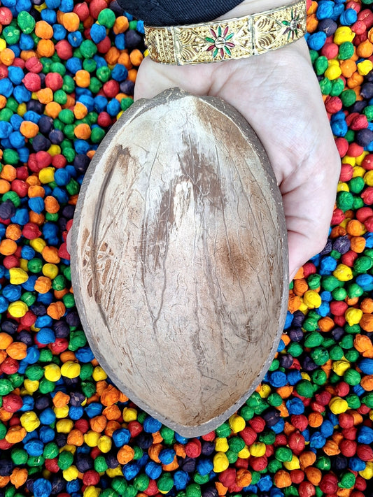 Natuurlijke Kokosnootkom | Ovaal