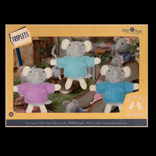 Knuffelmuisjes | De Drieling