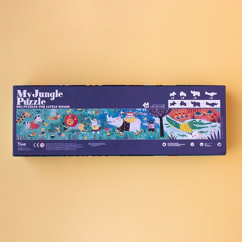 Puzzel | My Jungle (progressieve puzzel)