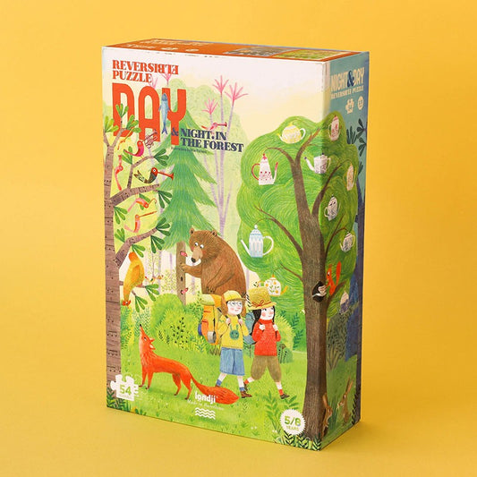 Puzzel | Night & Day in the Forest (dag & nacht omkeerbaar)