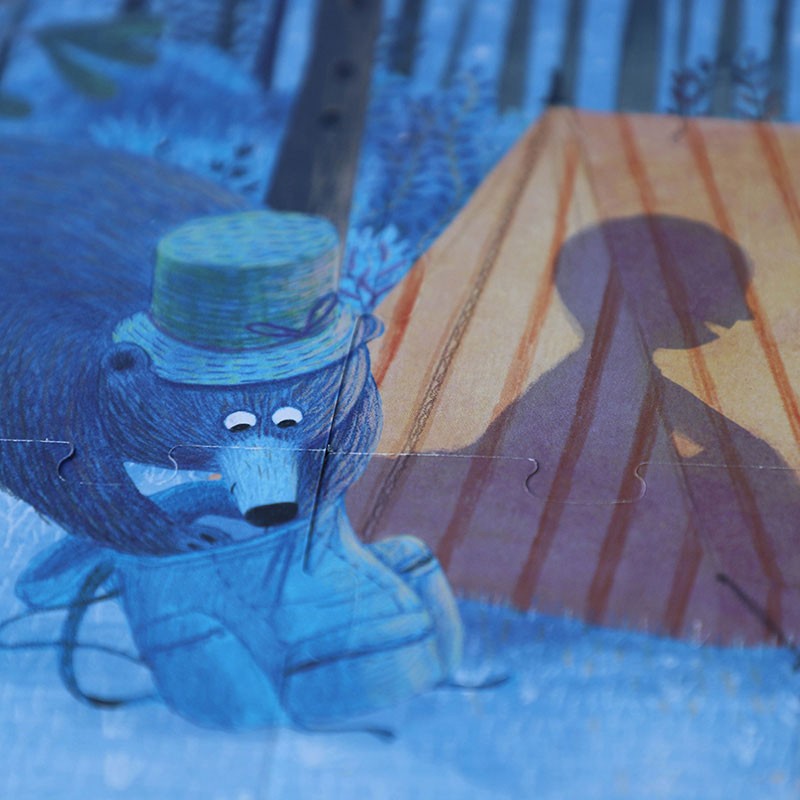 Puzzel | Night & Day in the Forest (dag & nacht omkeerbaar) 5+