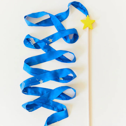 Toverstaf met Zijden Zwaailint | Starry Night