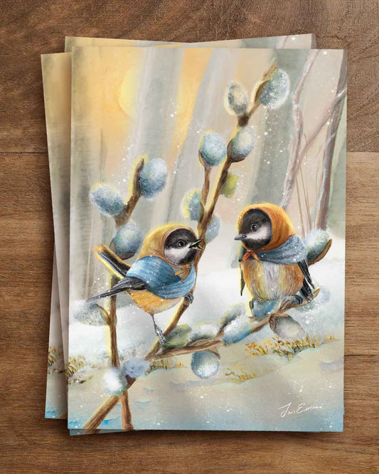 Ansichtkaart | Chickadee Chats