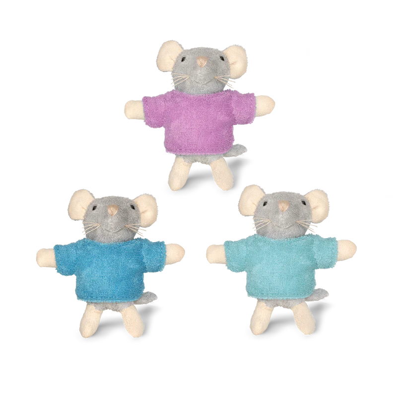 Knuffelmuisjes | De Drieling