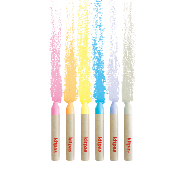 Raamkrijt | Face - Pastelkleuren (6 stuks)