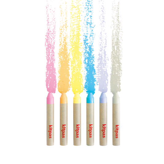 Raamkrijt | Face - Pastelkleuren (6 stuks)