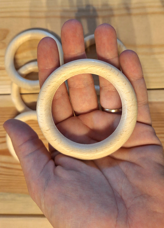 Houten Ring (7 cm diameter)